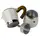 Кофеварка гейзерная Magio MG-1009 450 мл, гейзерная турка для кофе, кофеварка гейзерного типа