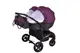 Детская коляска 2 в 1 Angelina Discovery Duo фиолетовая DDuo-22