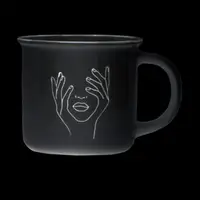 Кружка Vittora Lady in black VT-C-513370 370 мл черная