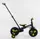 Велосипед-трансформер детский 10" Best Trike родительская ручка, съемные педали. Black (105224)