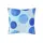Наволочки Iris Home ранфорс - Vila синій 45*45 (2 шт)