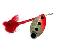 LUSF3RAG-B Блесна Mepps Lusox Fluo Hot Chartreuse/Silver 20.5г