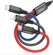 Кабель HOCO X76 Combo 3-in-1 Lightning / Micro-USB / Type-C ∙ Зарядный универсальный USB провод шнур 3 в 1 для зарядки Android / iPhone