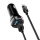 Адаптер автомобильный HOCO Micro USB Cable Superior dual port car charger set Z40 |2USB, 2.4A|