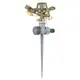 Дождеватель импульсный на металлическом колышке (BRASS+ZINC) FLORA (5013224)