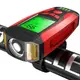 Велофара с компьютером и сигналом AS0808-XPG+2LED(yellow)+2COB(red), выносная кнопка