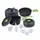 Набір посуду для кемпінгу Starcamp Cookware set 2-3 HX-CK05 black
