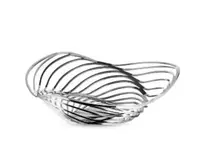 Фруктовница Alessi Trinity 33 см серая