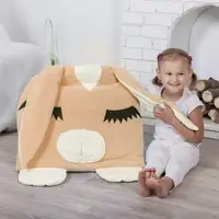 Дитячий спальний мішок-трансформер Зайчик Бежевий L - 200 х 90 див.