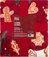 Плед Ardesto Christmas Flannel Імбирні будиночки ART0121PB 160х200 см
