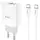 Адаптер сетевой HOCO Type-C to Type-C cable Rapido charger set C80A |1USB/1Type-C, QC/PD, 20W, 3A|