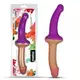 Страпон двойной 12.5" Double Dildo Flesh+Purple