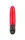 Вибратор с оригинальным дизайном и ребристой поверхностю AMOR BIG VIBRATOR  ANGELUS Red (Приложение НЕ Функционирует!)