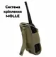 Тактический подсумок для рации (чехол под рацию) E-Tac R01 Olive Green