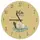 Годинник настінний круглий Relax and be happy 36 см (CHR_P_DOG005)