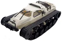 Машинка вездеход на радиоуправлении 1:12 Pinecone Model Military Police белый