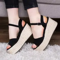 Женские босоножки Fashion Usako 2679 36 размер 23,5 см Черный