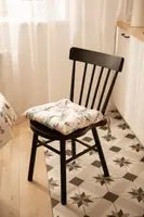 Подушка на стілець квадратна Ardesto Flower ART-03-PF 40х40 см