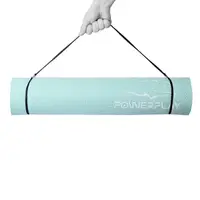 Коврик для йоги и фитнеса PowerPlay 4010, 173x61x0.6, Mint