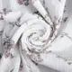 Ткань плательная хлопок Муслин двухслойный букетик