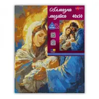 Алмазна мозаїка на підрамнику Santi Святе сімейство 956069 40х50 см