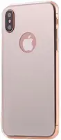 Чехол-накладка TOTO TPU Mirror soft case iPhone X Silver