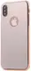 Чехол-накладка TOTO TPU Mirror soft case iPhone X Silver