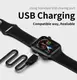 Умные смарт часы IWO 10 Lite с сенсорным экраном Черный