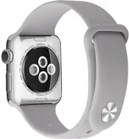 Ремінець UWatch Silicone Strap для Apple Watch 42/44 mm Lavender