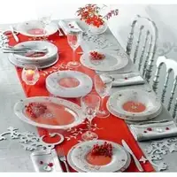 Сервиз столовый Luminarc Rosaces Grey E4717 19 предметов