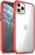 Чехол-накладка Ipaky Bright Series/TPU Frame With Clear PC Case Apple iPhone 11 Pro Max Red