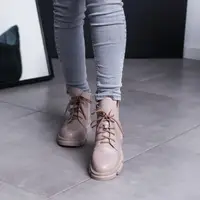 Черевики жіночі Fashion Neighzle 3442 36 розмір 23,5 см Бежевий
