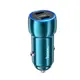 Адаптер автомобильный HOCO Tough dual port car charger Z48 |2Type-C, 40W/3A, PD/QC|