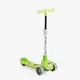 Самокат трехколесный Skyper, колеса PU 125 х 40 мм со светом, музыка, руль складной. Green (153269)