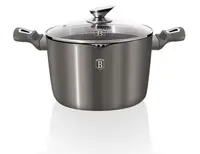 Кастрюля Berlinger Haus MetalliС Line Сarbon Edition BH-1532N 3,5 л 24 см