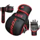 Рукавиці для ММА (Греплінгові рукавички) RDX F6 KARA Matte Red Plus S/M