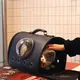 Сумка с иллюминатором для переноски кошек и собак 41x29x25 см CosmoPet CP-18 Black