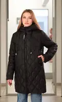 Куртка женская зимняя черная П1078