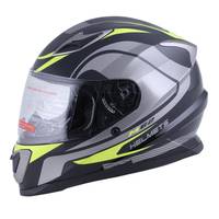 Мотошлем FORTE M62-143658 S черный с желтым