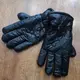 Чоловічі перчатки-дутики з хутром всередені"FESHIOH GLOVES" Гудзики