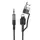 Кабель HOCO Type-C+USB 2-in-1 digital audio conversion cable UPA23 |1m, DAC|