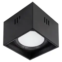 Светильник  накладной квадрат. "SANDRA-SQ15/XL" 15W 4200K черный