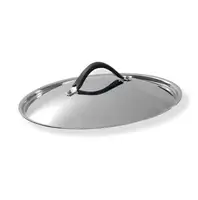 Сковорідка 20 см Barazzoni 33 Carati Inox з кришкою