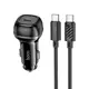 Адаптер автомобильный HOCO Rank single port car charger Z58 (Type-C to Type-C set) |1Type-C, 30W/3A,