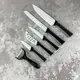 Набор ножей Kitchen King KK-25-6W-Black 6 предметов черный