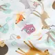 Подростковое постельное белье фланель с простыней на резинке ANIMALS MUSHROOMS CS1