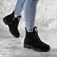 Женские зимние ботинки Fashion Tutti 1341 37 размер 23,5 см Черный