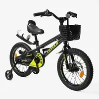 Детский двухколесный велосипед 16" дюймов Corso TAYGER TG-211 алюминиевая рама 1 скорость. Black and Yellow (176888)