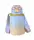 Термос с поилкой 600 мл с металлической колбой и ремешком Голубой