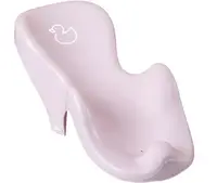 Гірка дитяча для купання антиковзка DUCK light pink